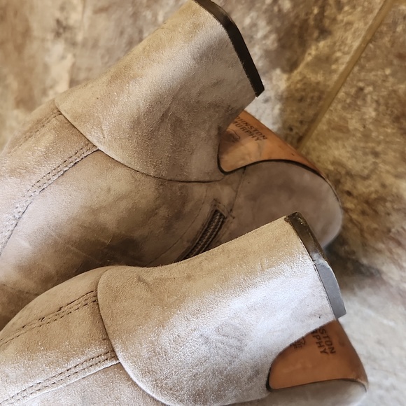 Johnston And Murphy Suede Danni Booties Size 8.5 - Picture 7 of 8